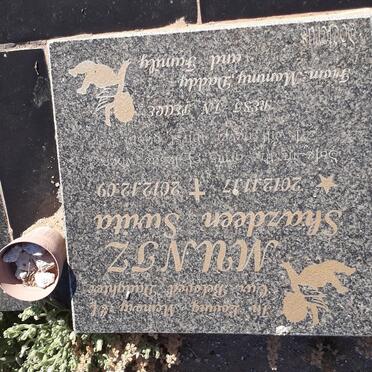 MUNTZ Shazdeen Surita 2012-2012