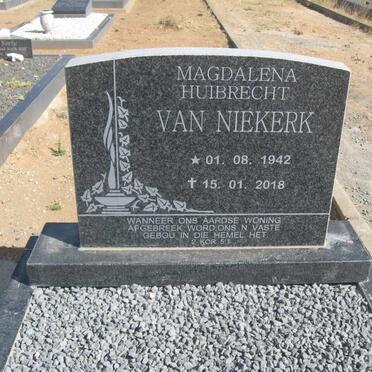 NIEKERK Magdalena Huibrecht , van 1942-2018