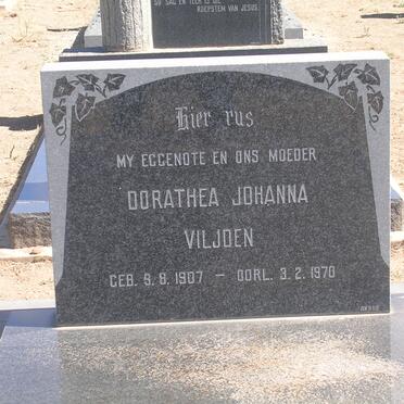 VILJOEN Dorathea Johanna 1907-1970