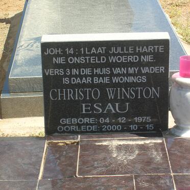 ESAU Christo Winston 1975-2000