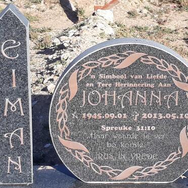 EIMAN Johanna 1945-2013