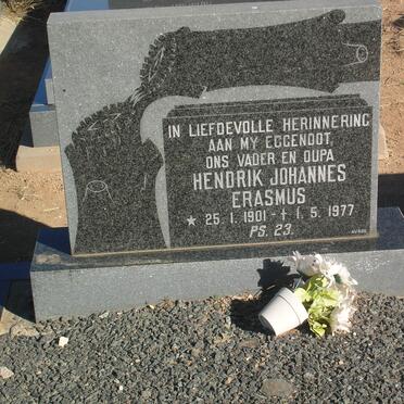 ERASMUS Hendrik Johannes 1901-1977