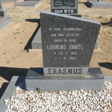 ERASMUS Lourens Daniël 1920-1983