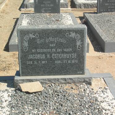 ESTERHUYSE Jacobus H. 1917-1970