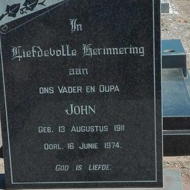 EKKERD John 1911-1974 &amp; Hester HUMAN 1916-1974