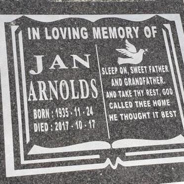 ARNOLDS Jan 1935-2017