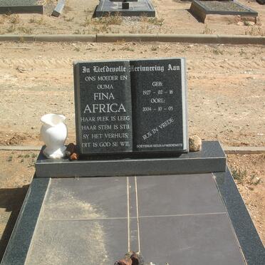 AFRICA Fina 1927-2004