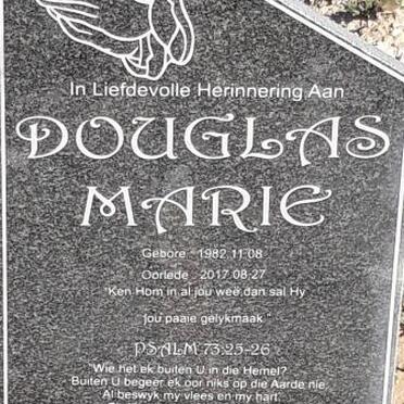 DOUGLAS Marie 1982-2017