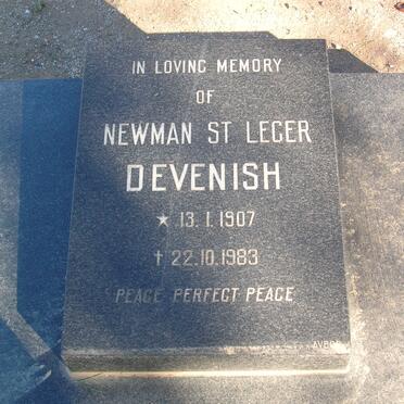 DEVENISH Newman St Leger 1907-1983 &amp; Gertrude May EMSLIE 1913-1977