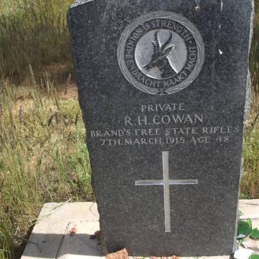COWAN R.H. -1915
