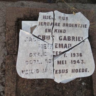 HEINEMAN Jacobus Gabriel 1936-1943