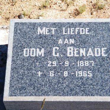 BENADE Oom G. 1887-1965
