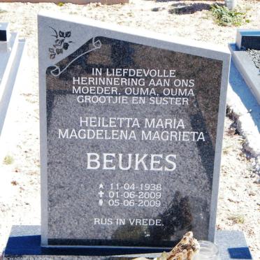 BEUKES Heiletta Maria Magdelena Magrieta 1938-2009