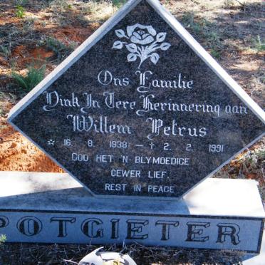 POTGIETER Willem Petrus 1938-1991