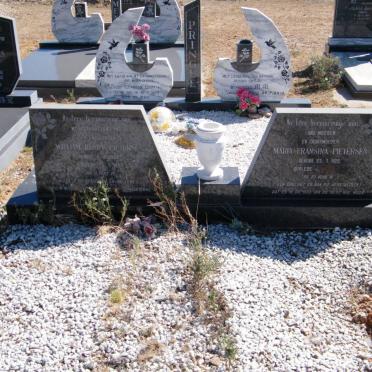 PIETERSEN William Henry 1908-1984 &amp; Maria Fransina 1920-