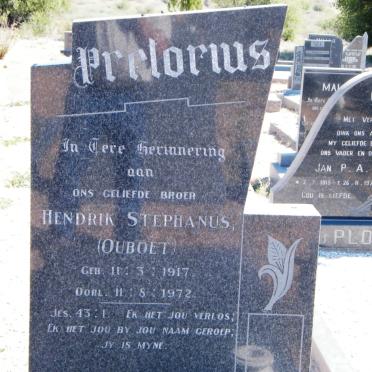 PRETORIUS Hendrik Stephanus 1917-1972