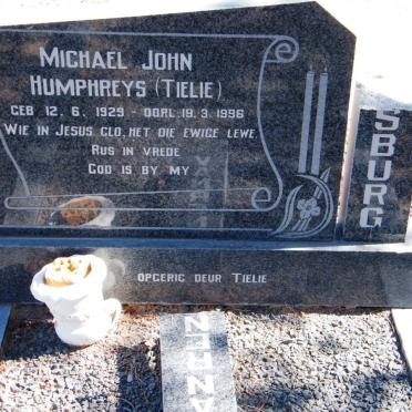 RENSBURG Michael John Humphreys, van 1929-1996