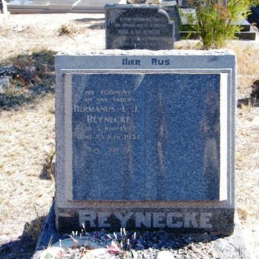 REYNECKE Hermanus L.J. 1894-1934