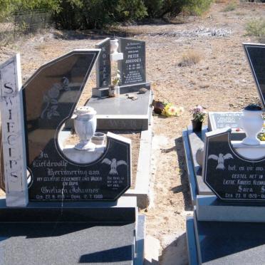SWIEGERS Gielian Johannes 1931-1988 &amp; Sara Sophia 1920-2007