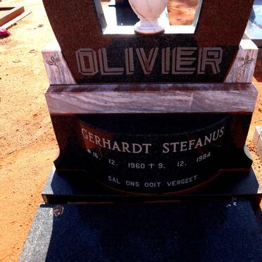 OLIVIER Gerhardt Stefanus 1960-1984