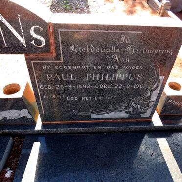 PEENS Paul Philippus 1892-1967 & Hester Willemina VAN ZYL 1895-1972 _2