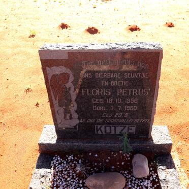 KOTZE Floris Petrus 1958-1960