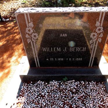 BERGH Willem J. 1896-1968