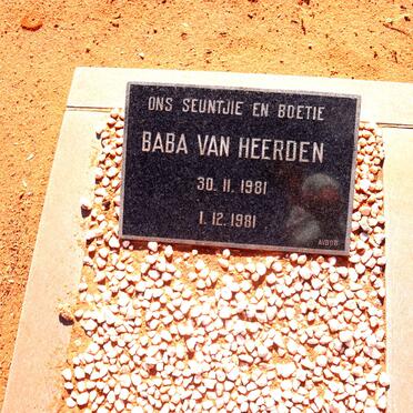 1HEERDEN, van 1981-1981