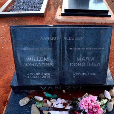 ZYL Willem Johannes, van 1928-2012 & Maria Dorothea 1930-