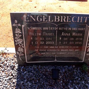 ENGELBRECHT Willem Daniel 1941-2003 & Anna Maria 1939-1995