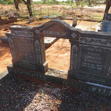 SCHOEMAN Christiaan Frederick 1872-1951 & Maria Cornelia GROBBELAAR 1877-1952