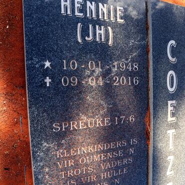 COETZEE J.H. 1948-2016 & J. OLIVIER 1949- _2