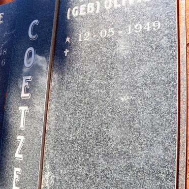 COETZEE J.H. 1948-2016 & J. OLIVIER 1949- _1