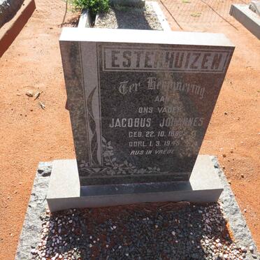 ESTERHUIZEN Jacobus Johannes 1882-1945