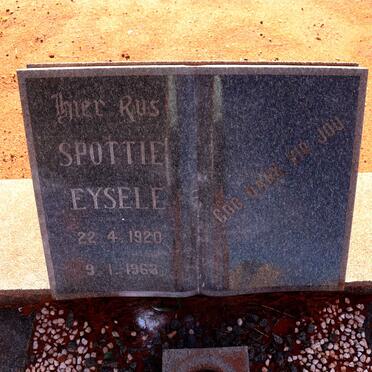 EYSELE Spottie 1920-1963