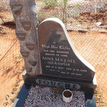FOUCHE Anna M.S.J. Nel nee KAMPFER 1933-2000
