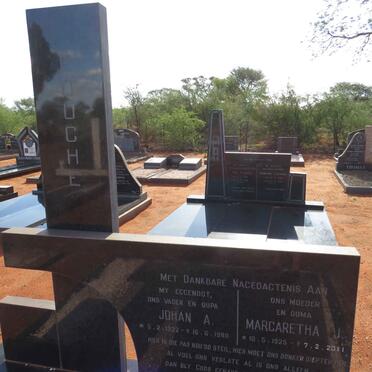 FOUCHE Johan A. 1922-1980 & Margaretha J. 1925-2011 _1