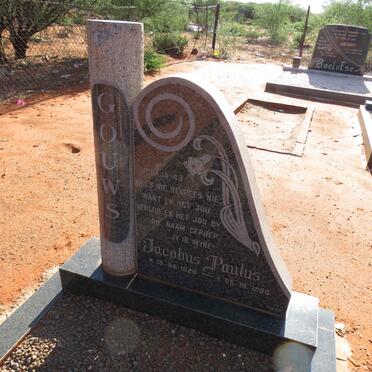 GOUWS Jacobus Paulus 1928-1986