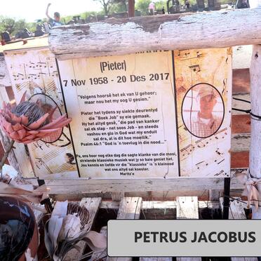 MARITZ Petrus Jacobus 1958-2017