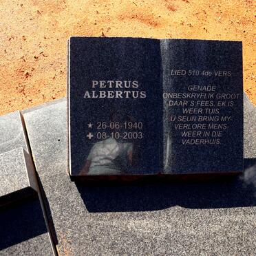 MERWE Petrus Albertus, van der 1940-2003 & Anna Bernadin _2