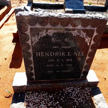 NEL Hendrik L. 1874-1948