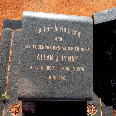 PENNY Allan J. 1897-1970