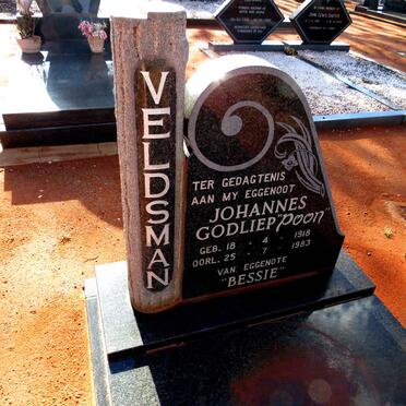 VELDSMAN Johannes Godliep 1918-1983