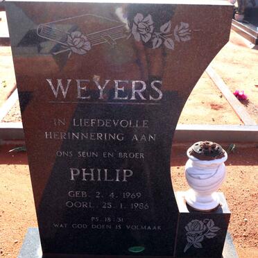 WEYERS Philip 1969-1986