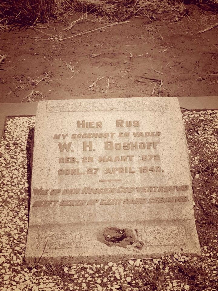 BOSHOFF W.H. 1872-1940