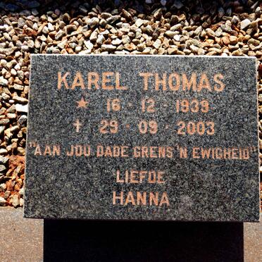 THOMAS Karel 1939-2003