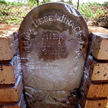 CLOETE Christina Berendina nee VILJOEN 1846-1933