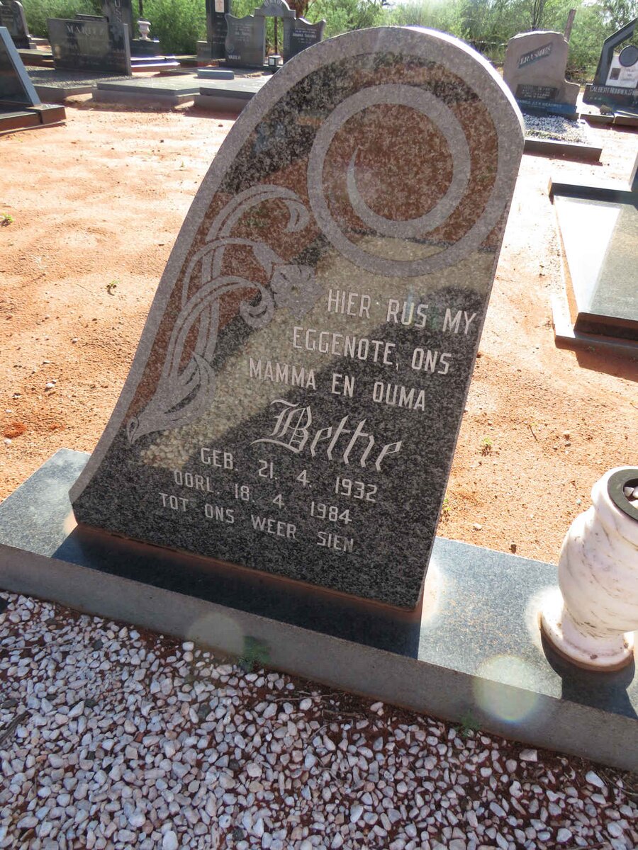 KOTZE Floris Petrus 1927-2008 & Bettie 1932-1984 _2