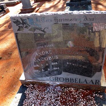 GROBBELAAR Andre Jacobus 1909-1968