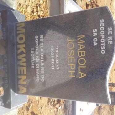 MOKWENA Mabola Joseph 1959-2021